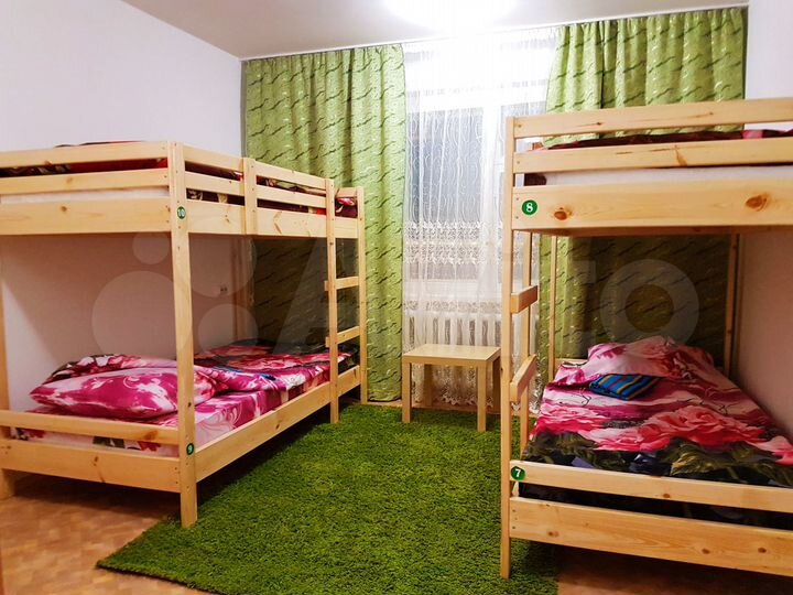 Комната 18 м² в 3-к., 2/9 эт.
