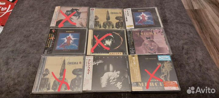 Cd диски фирменные japan