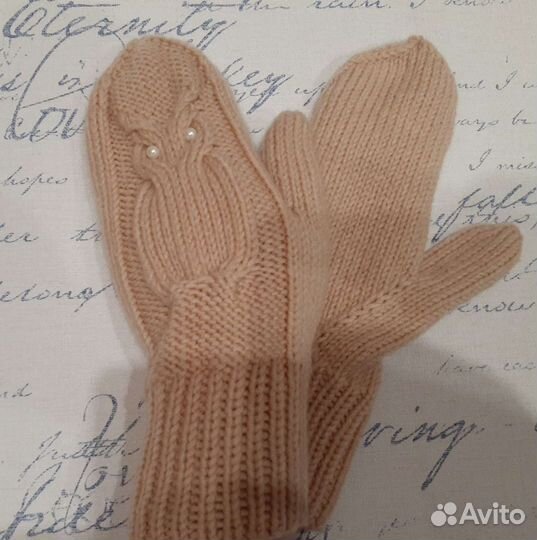 Новые варежки ручной работы