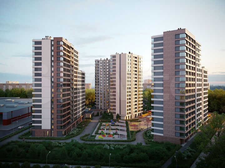 3-к. квартира, 88 м², 8/18 эт.