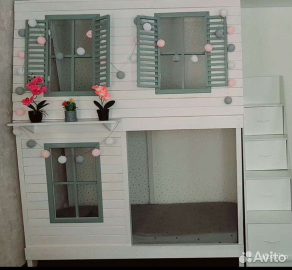 Лестница-комод для кровати