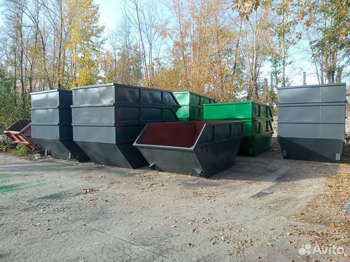 Контейнер, бункер для мусора 8 куб.м