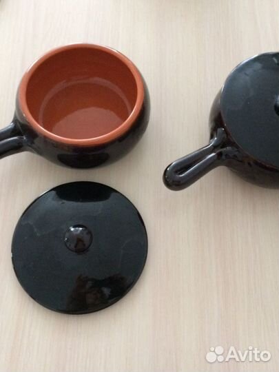 Глиняные горшочки для запекания