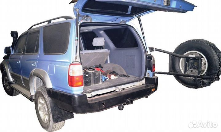 Бампер силовой задний Toyota Hilux Surf 185