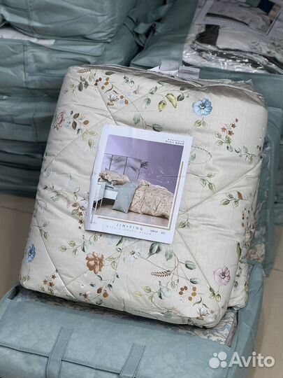 Постельное белье с готовым одеялом хлопок