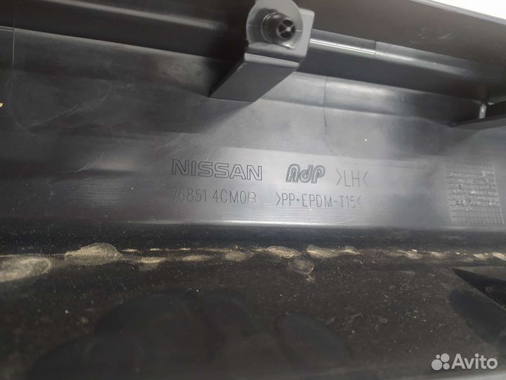 Накладка на порог левая/правая nissan X-trail T32