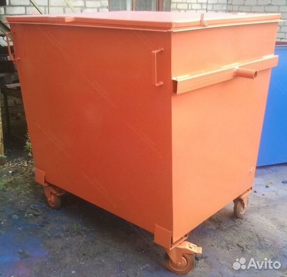 Евроконтейнер мусорный 1,1 м3 Арт e5471