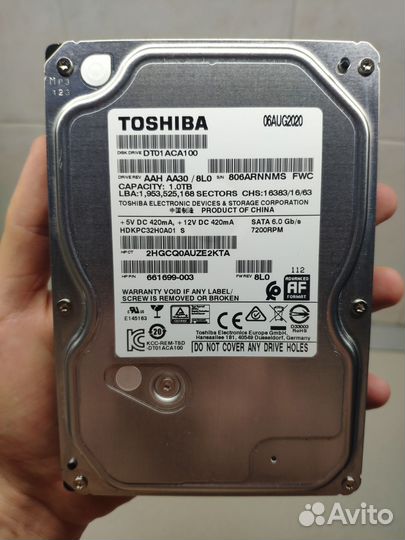 Жёсткие диски