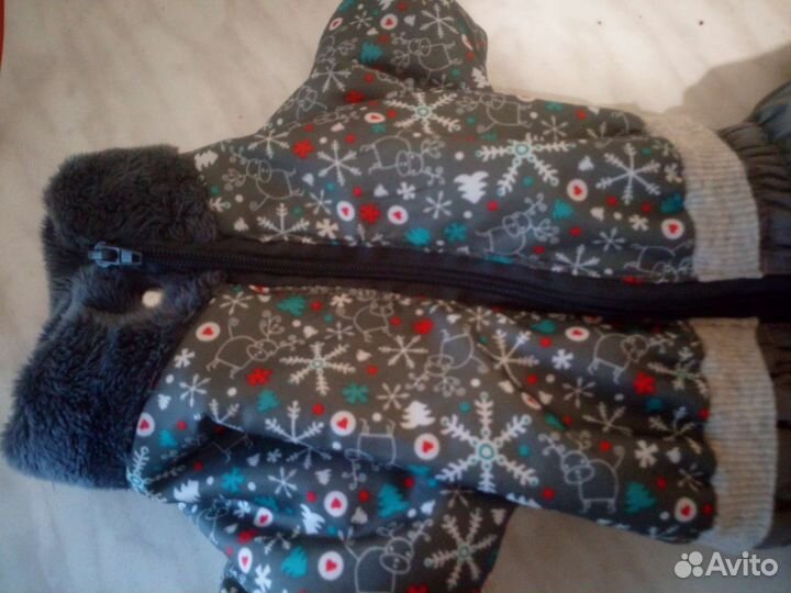 Комбинезон для собаки зима