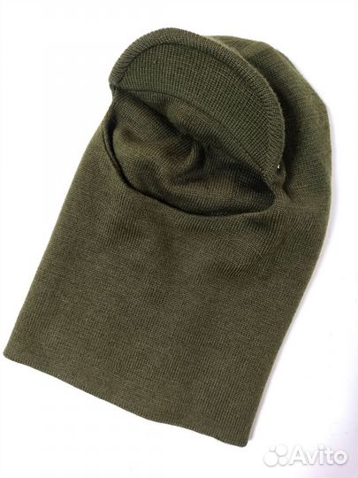 Балаклава вязаная с козырьком. Holster