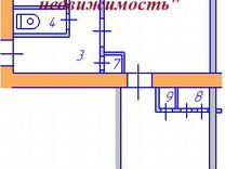 Комната 16 м² в 1-к., 3/5 эт.