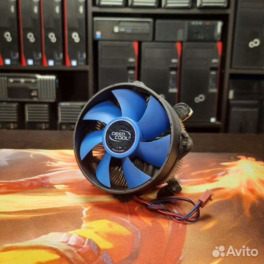 Процеccорный кулер с медью Deepcool socket 115