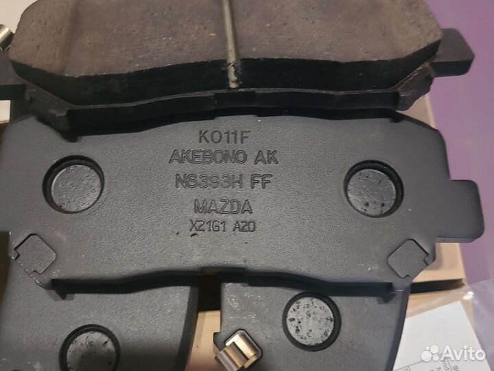 Передние колодки мазда сх5