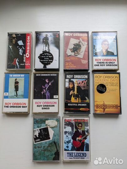 Roy Orbison 11 фирменных кассет