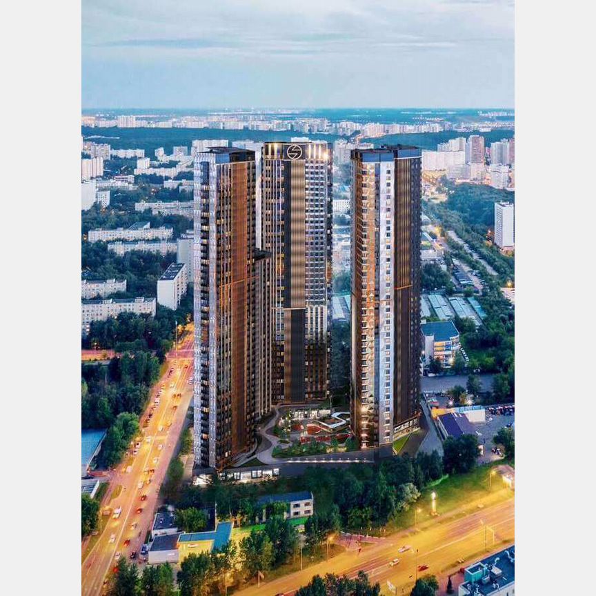 3-к. квартира, 89,3 м², 13/50 эт.