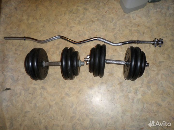 Гантели штанга