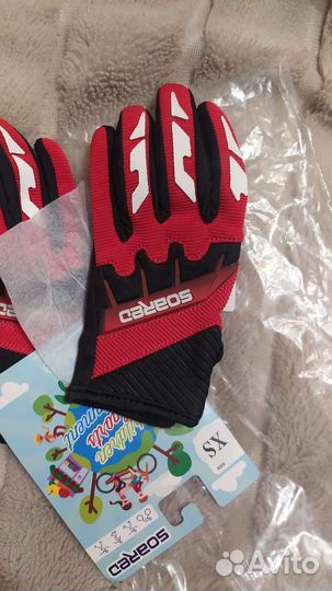 Перчатки вело детские