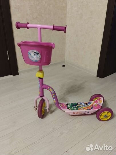 Самокат детский трехколесный