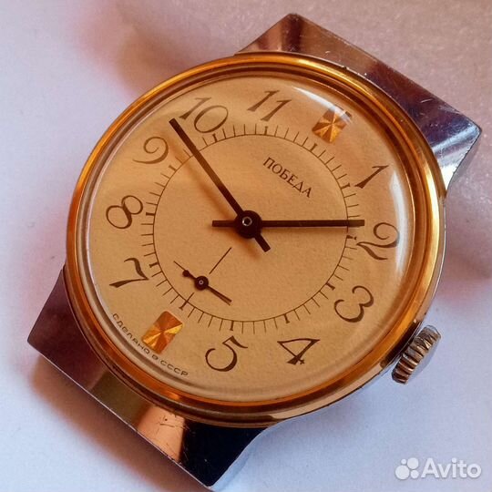 Часы СССР наручные механические Победа