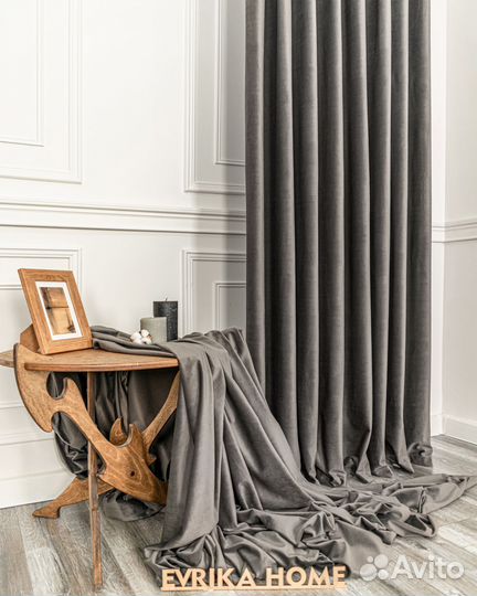 Портьеры бархат Беллиссимо Муссон шторы