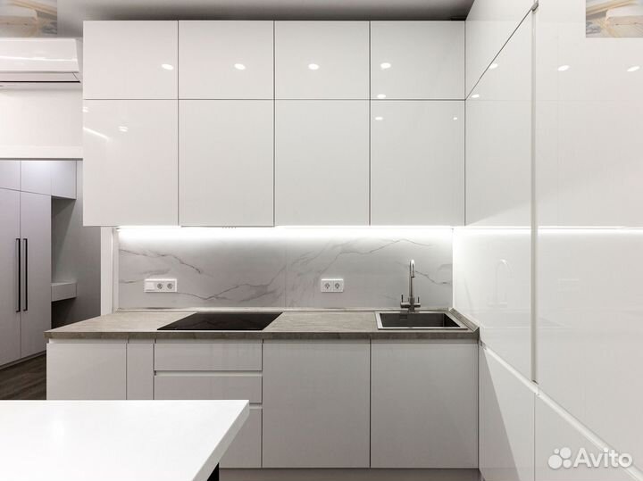 Кухня Угловая Белая с доставкой