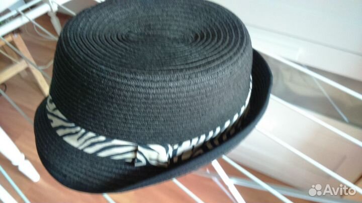 Шляпа женская черная