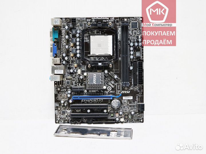 Socket AM2+ MSI K9N6PGM2-V2 (Phenom II X6)