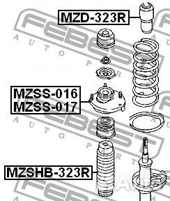 Отбойник заднего амортизатора
