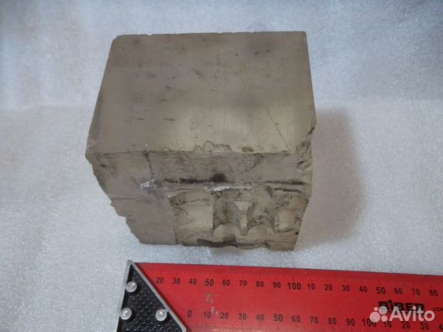 Оргстекло брусок 10х10х8см и др для поделок, хобби