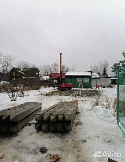 Фундамент на жб сваях под ключ / Жб сваи