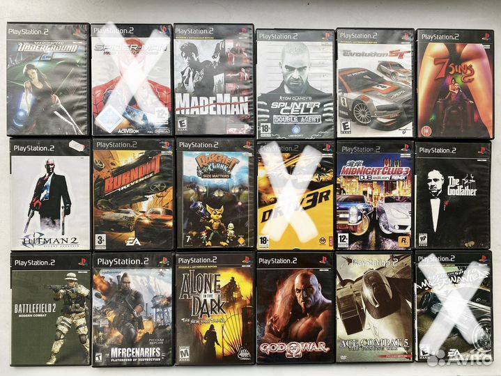 Игровые диски для PS2 (Чипован.)