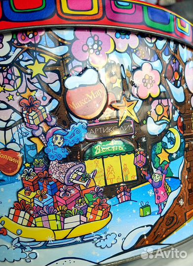 Жестяная банка большая гум