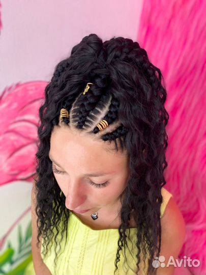 Косы с канекалоном