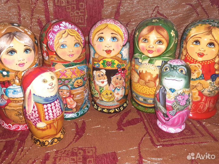 Матрешка деревянная