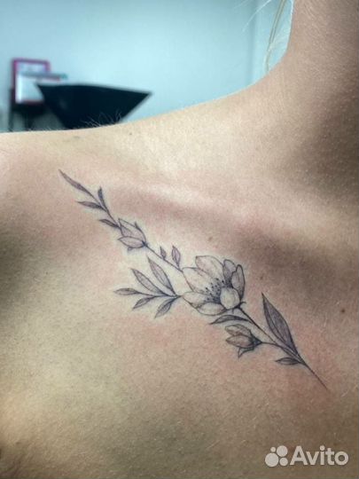 Мини тату и тату для девушек