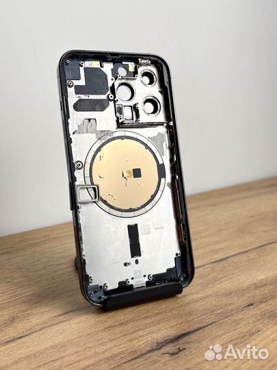 Корпус iPhone 13 Pro Голубой Оригинал Снятый