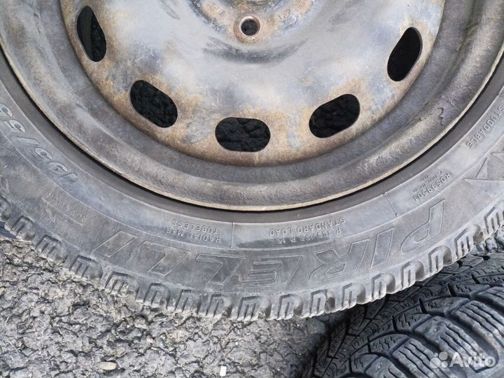 Колеса в сборе ford fiesta mk6 зима