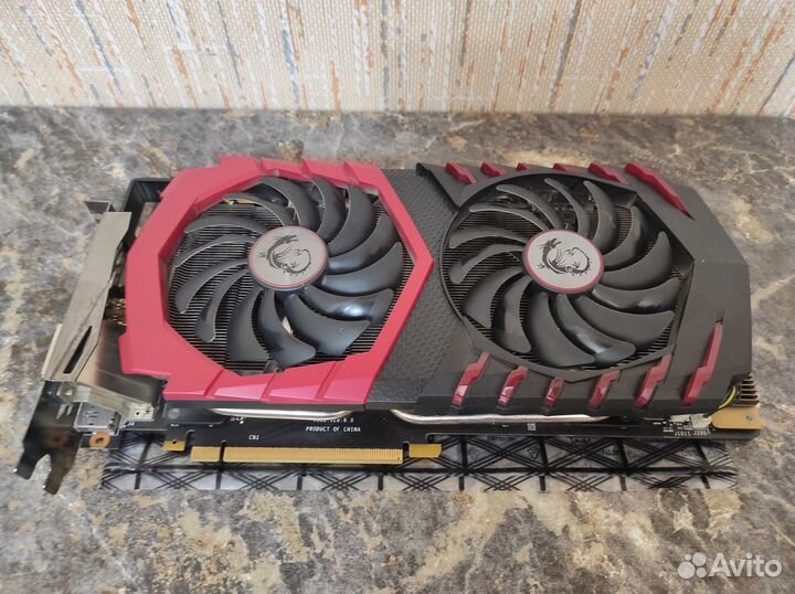 Мощная игровая MSI GTX 1070 8 Gb в отл состоянии