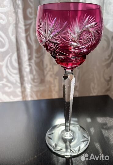 Бокал, фужер по вино. хрусталь Германия