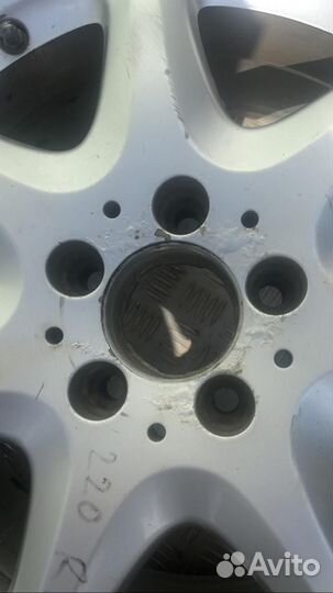 Б/У Колесный диск R16 7,5J ET46 5х112 dia 66.6