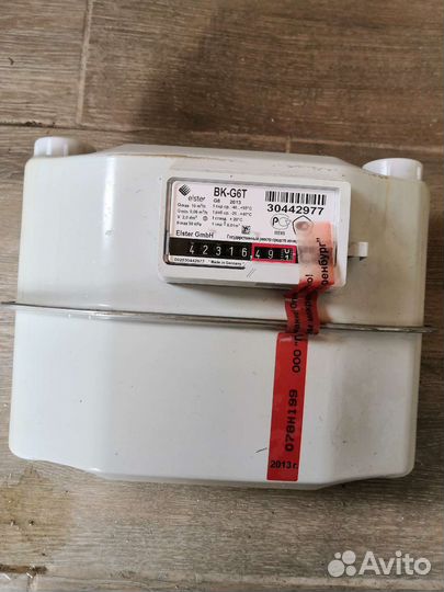 Газовый счетчик BK–G6T бу