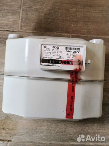 Газовый счетчик BK–G6T бу