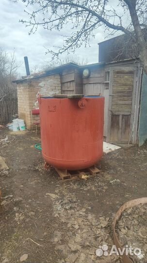 Бак для воды металлический