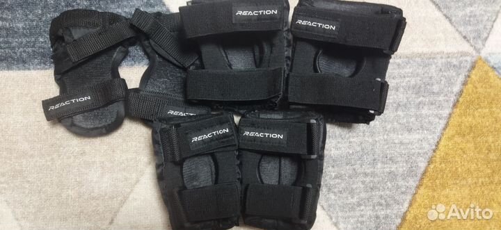 Набор защиты для роликов, скейтборда и велосипеда