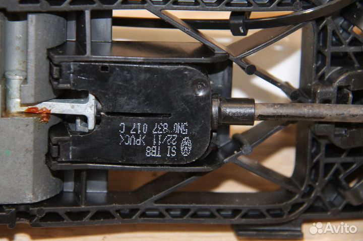 Ручка двери нaружная задняя правая Volkswagen Polo 2009-2015