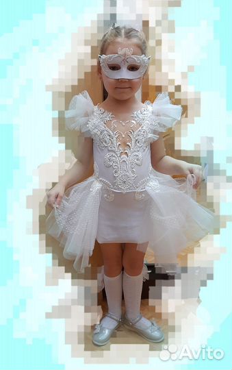 Костюм снежинки 104см