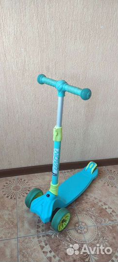 Самокат детский трехколесный складной