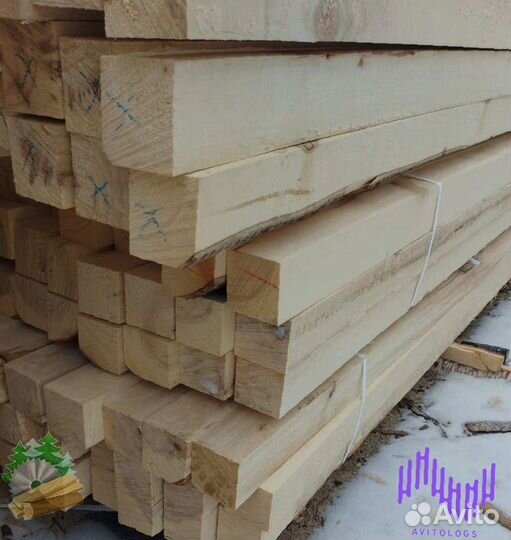 Доска обрезная 50х150х6000