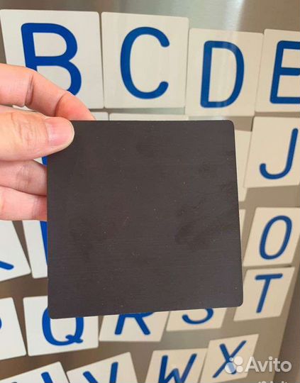 Магнитный английский алфавит азбука на магнитах