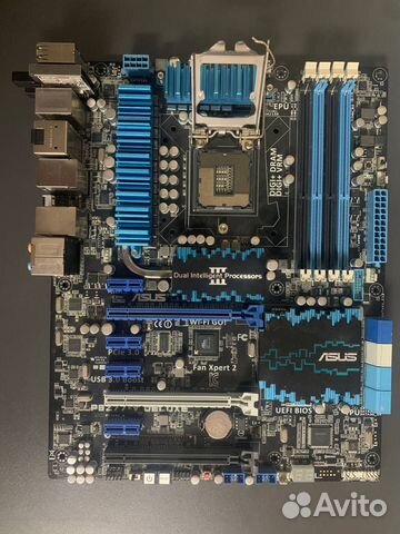 Материнская плата asus P8Z77-V deluxe купить в Москве | Электроника | Авито